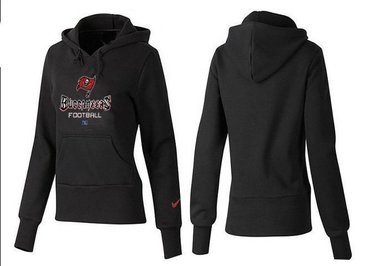 Women Tampa Bay Buccaneers Logo Pullover Hoodie-- (25)