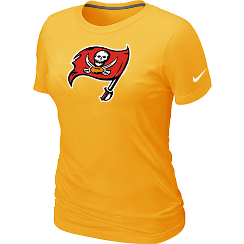 Women Tampa Bay Buccaneers Yellow T-Shirts