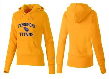 Women Tennessee Titans Logo Pullover Hoodie-- (15)