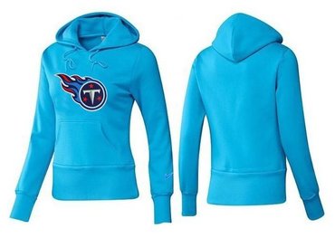 Women Tennessee Titans Logo Pullover Hoodie-- (4)