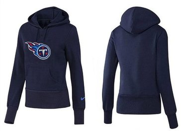 Women Tennessee Titans Logo Pullover Hoodie-- (9)