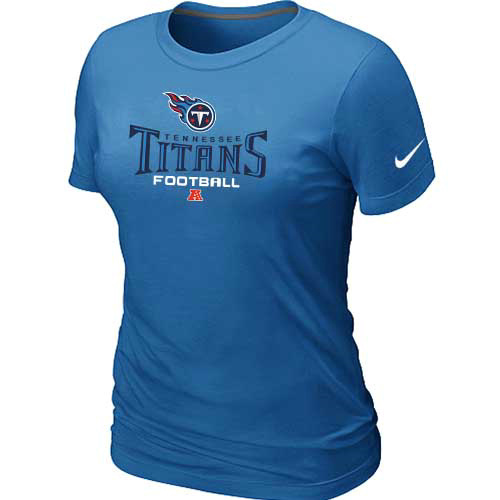 Women Tennessee Titans blue  T-Shirt