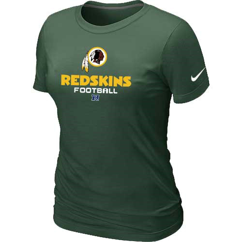 Women Washington Red Skins D.Green T-Shirt