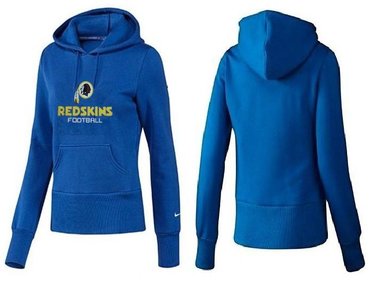 Women Washington Redskins Logo Pullover Hoodie-- (27)