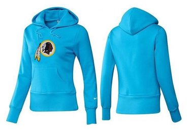 Women Washington Redskins Logo Pullover Hoodie-- (4)