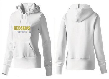 Women Washington Redskins Logo Pullover Hoodie-- (40)