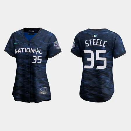 Women’s National League Justin Steele 2023 MLB All-Star Game Jersey – Royal