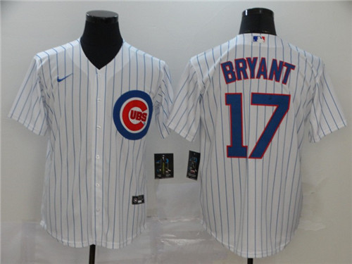 Womens Chicago Cubs #17 Kris Bryant Nike White Jerseys
