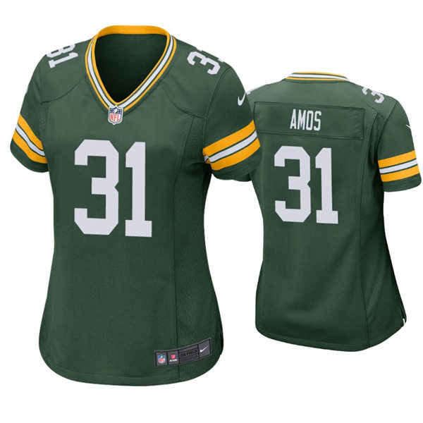 Womens Green Bay Packers #31 Adrian Amos Nike Green Limited Jersey