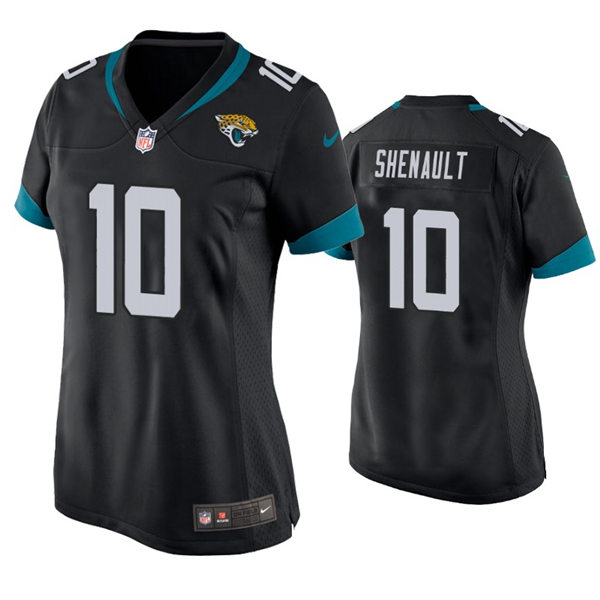 Womens Jacksonville Jaguars #10 Laviska Shenault Jr. Nike Black Limited Jersey