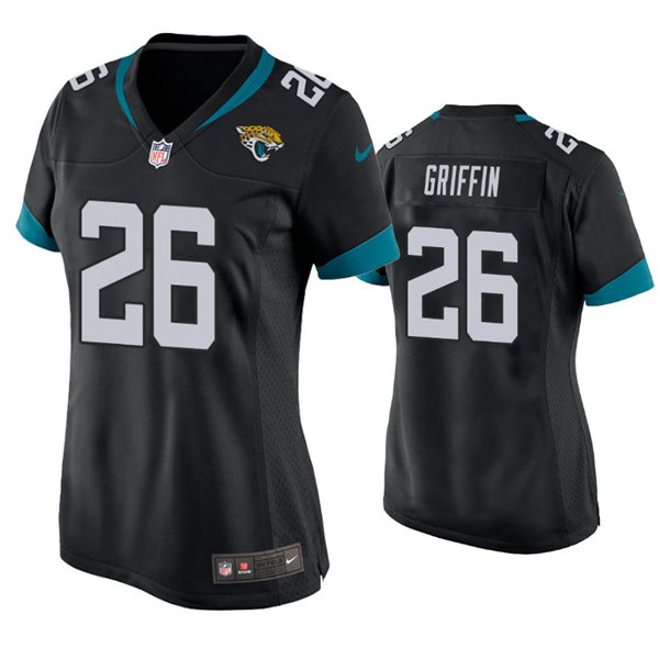 Womens Jacksonville Jaguars #26 Shaquill Griffin Nike Black Limited Jersey
