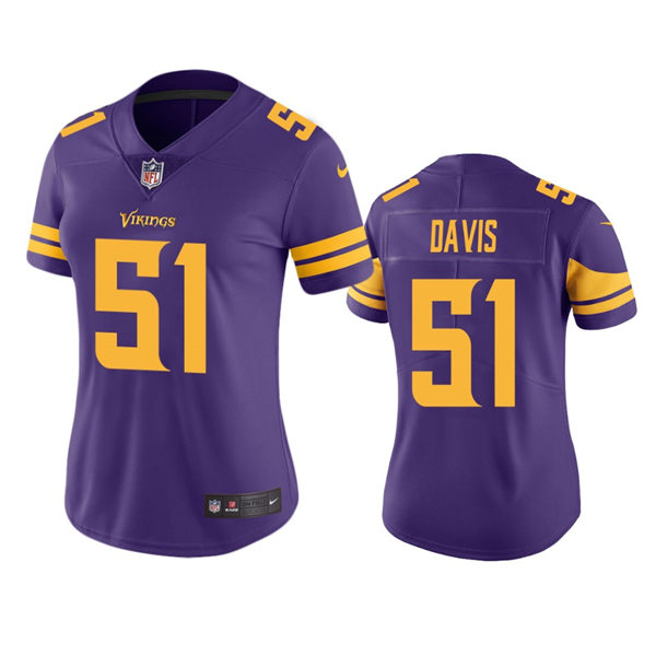 Womens Minnesota Vikings #25 Alexander Mattison Nike Purple Limited Jersey