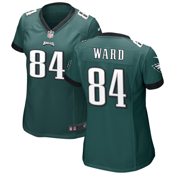 Womens Philadelphia Eagles #84 Greg Ward Nike Midnight Green Limited Jersey