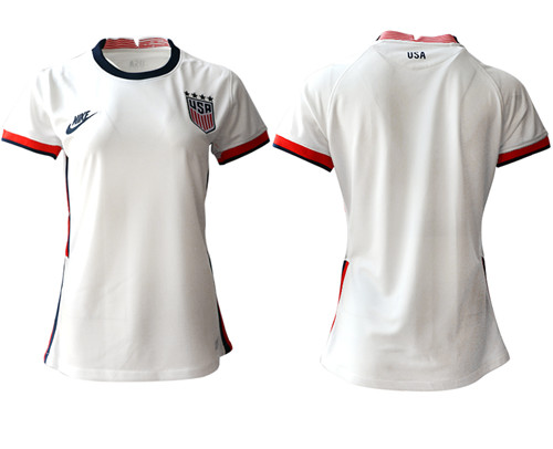 Womens USA Home Blank Jersey