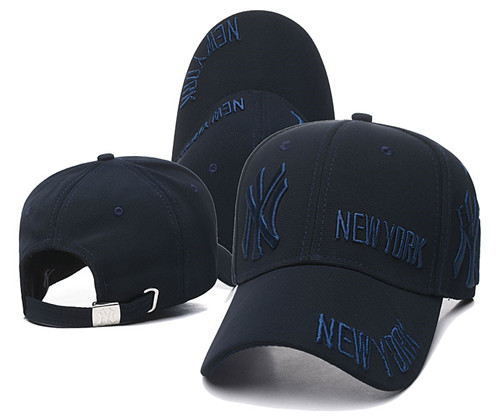 Yankees Adjustable Hat Black  -SG