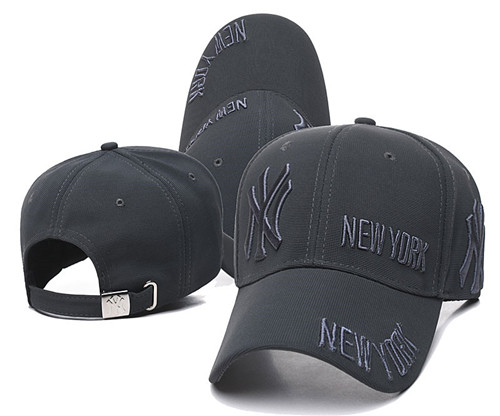 Yankees Adjustable Hat Black 1-SG