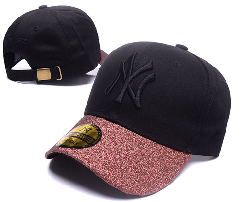 Yankees Sequin peaked cap hat 1 -SG