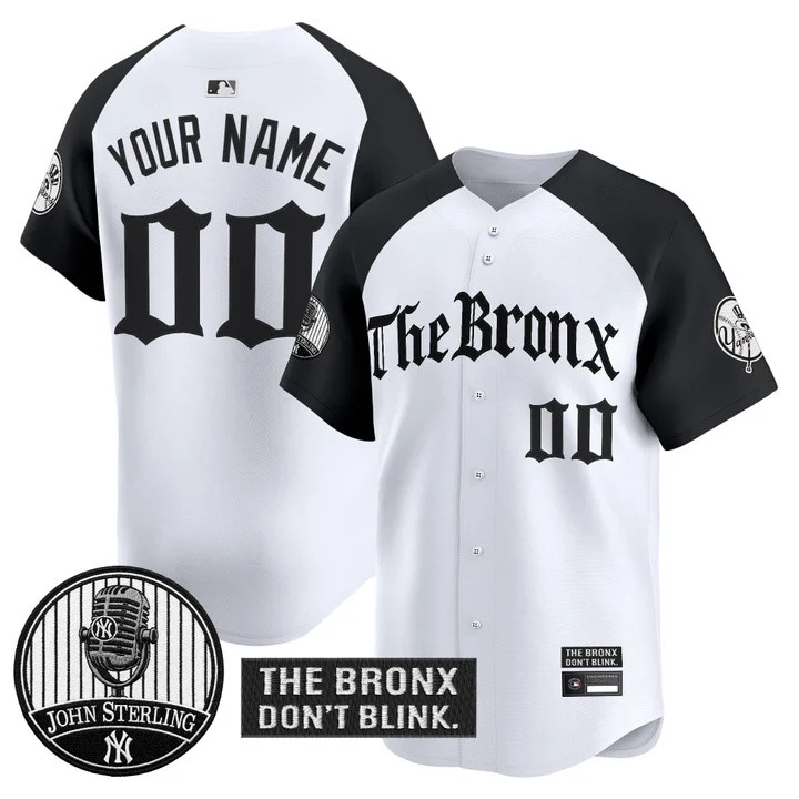 Yankees The Bronx Gothic Vapor Premier Limited Custom Jersey ALTERNATE