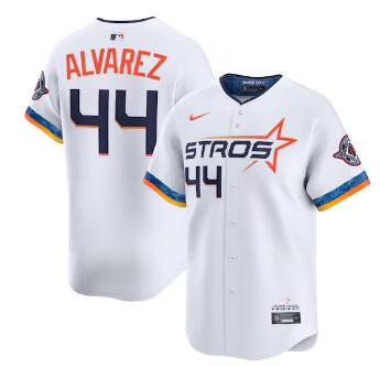 Yordan Alvarez Houston Astros Nike 2025 City Connect Limited Player Jersey - White