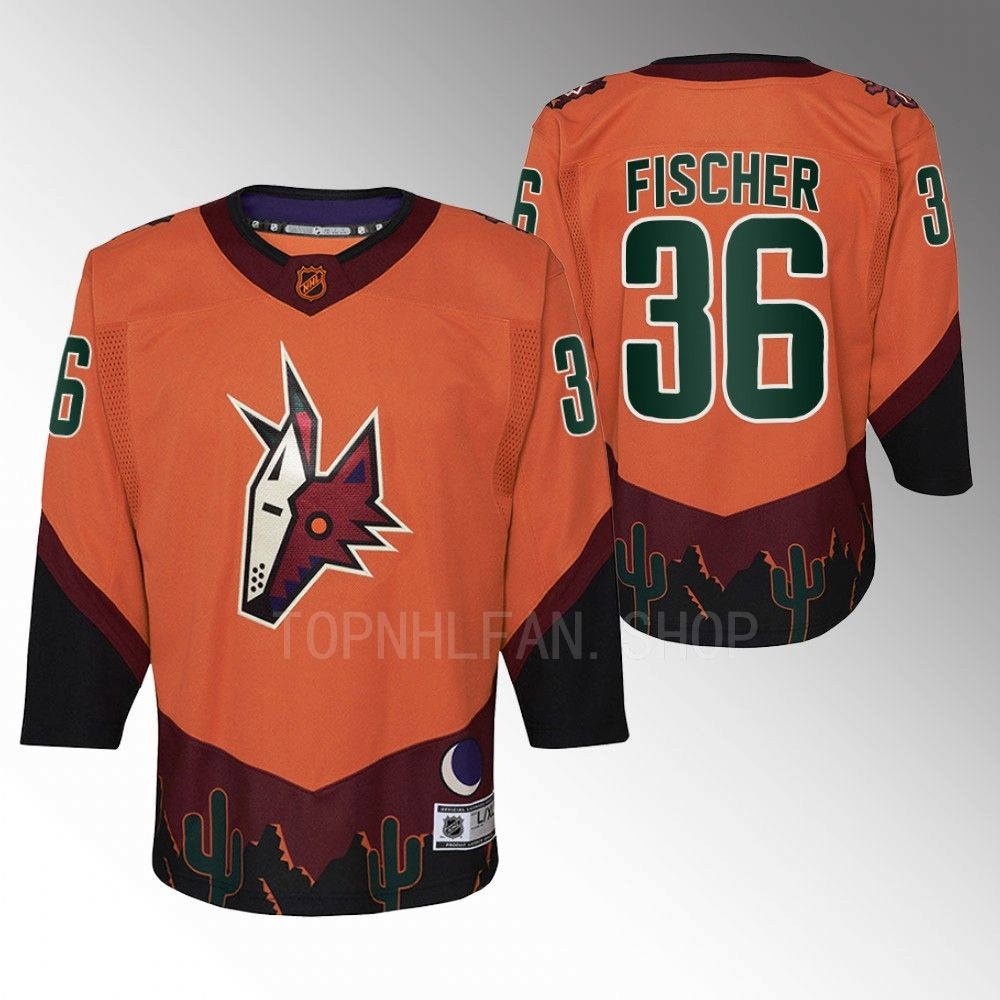 Youth Arizona Coyotes Christian Fischer 2022 Special Edition 2.0 Replica Jersey