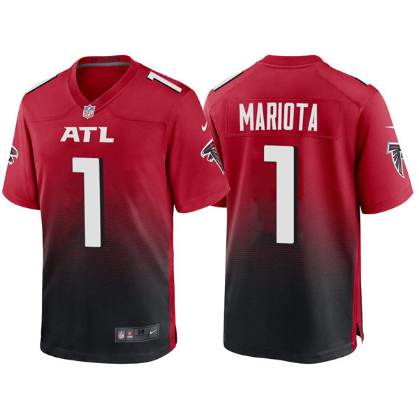 Youth Atlanta Falcons #1 Marcus Mariota Nike Red Limited Jersey