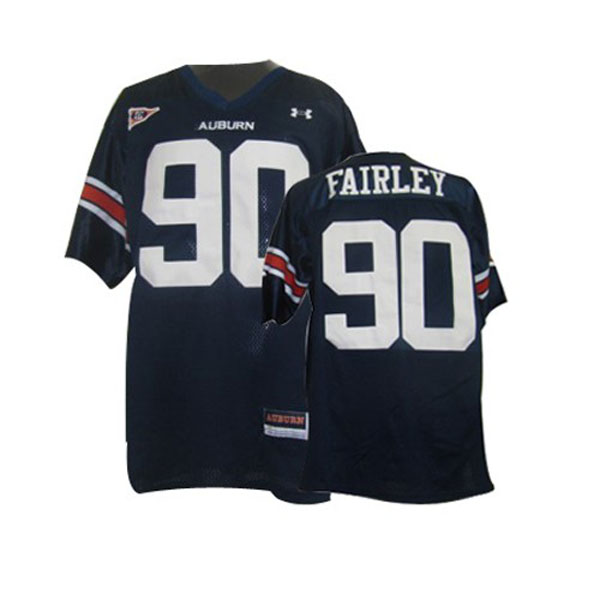 Youth Auburn Tigers #90 Nick Fairley Blue Football Jersey