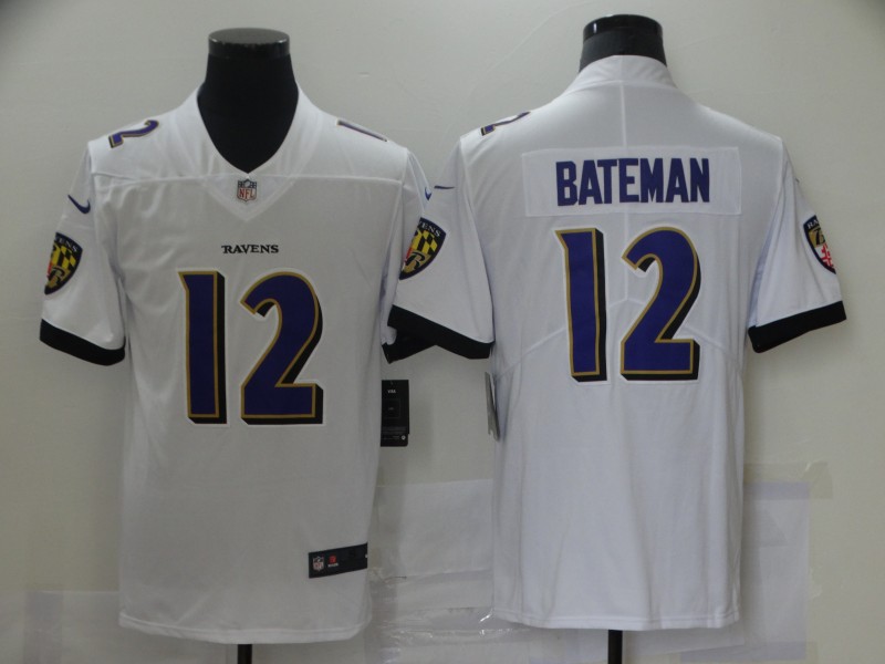 Youth Baltimore Ravens #27 J. K. Dobbins Nike White Stitched NFL Limited Stitched Jersey