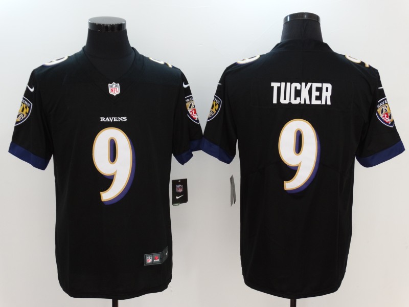 Youth Baltimore Ravens #9 Justin Tucker Nike Black Stitched NFL Limited Stitched Jersey