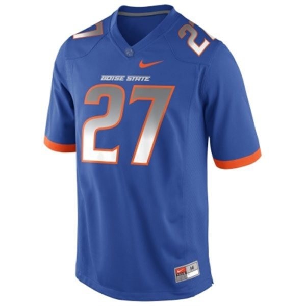 Youth Boise State Broncos #27 Jay Ajayi Blue Football Jersey