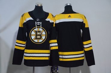 Youth Bruins Blank Black Youth Adidas Jersey