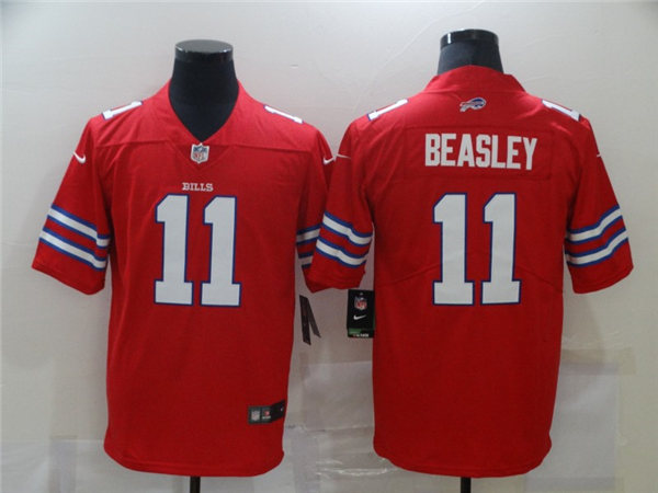 Youth Buffalo Bills #11 Cole Beasley Nike Red Color Rush Vapor Limited Player Stitched Jersey