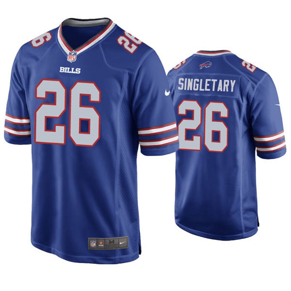Youth Buffalo Bills #26 Devin Singletary Nike Royal Limited Jersey