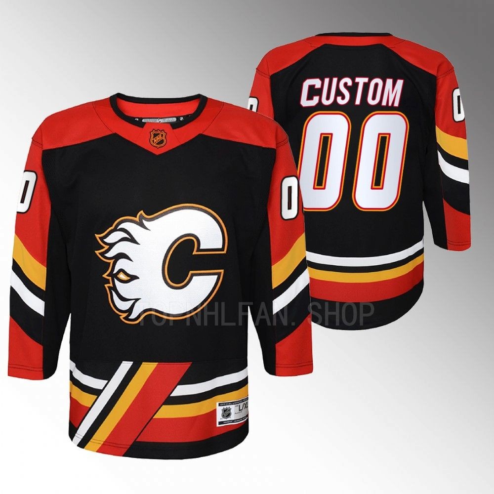 Youth Calgary Flames Custom 2022 Special Edition 2.0 Replica Jersey