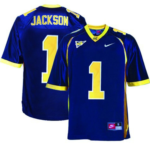 Youth California Golden Bears #1 DeSean Jackson Gold Football Jersey