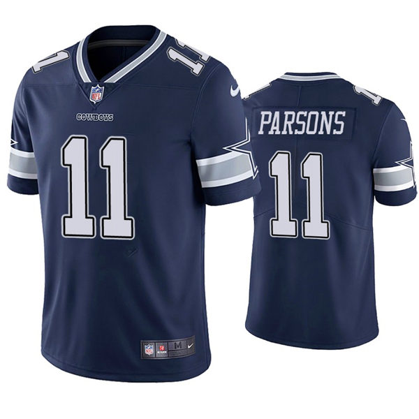 Youth Dallas Cowboys #11 Micah Parsons Nike Navy Team Color Limited Jersey