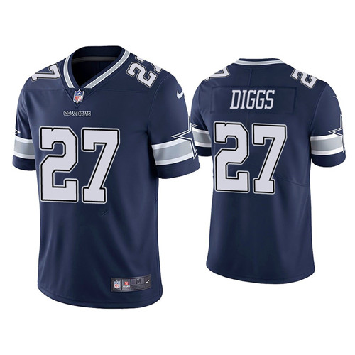 Youth Dallas Cowboys #27 Trevon Diggs Navy Vapor Limited Jersey