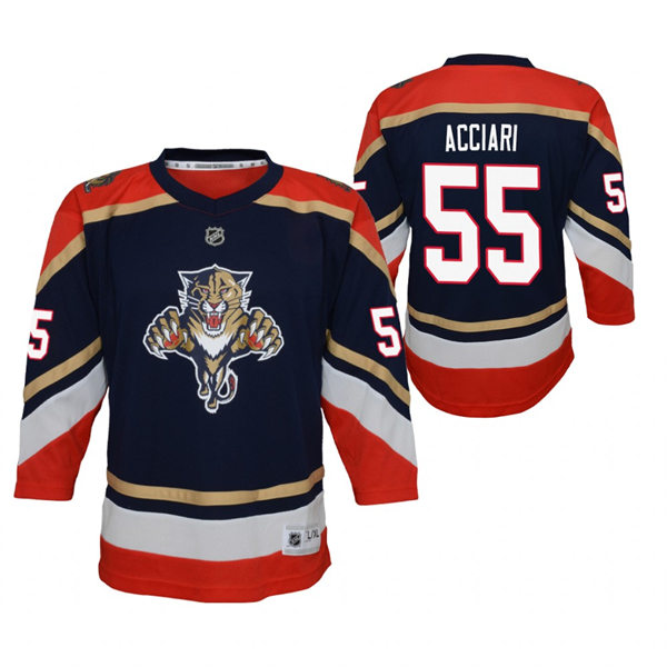 Youth Florida Panthers #55 Noel Acciari adidas Navy 3RD Jersey Stitched
