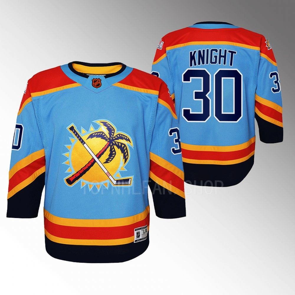 Youth Florida Panthers Spencer Knight 2022 Special Edition 2.0 Replica Jersey