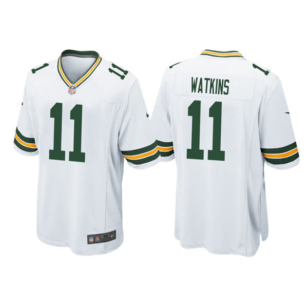 Youth Green Bay Packers #11 Sammy Watkins Nike White Limited Jersey