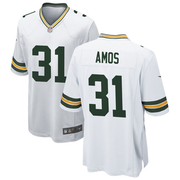 Youth Green Bay Packers #31 Adrian Amos Nike White Limited Jersey