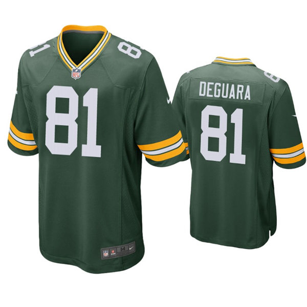 Youth Green Bay Packers #81 Josiah Deguara Nike Green Limited Jersey