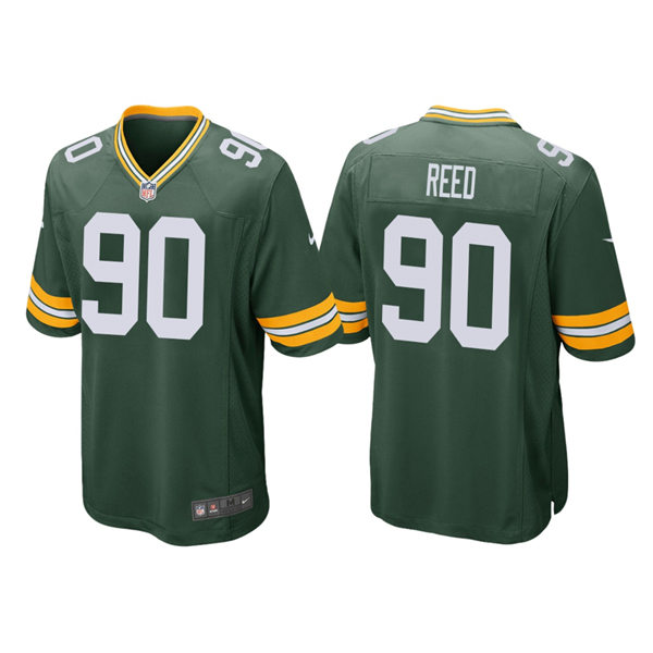 Youth Green Bay Packers #90 Jarran Reed Nike Green Limited Jersey