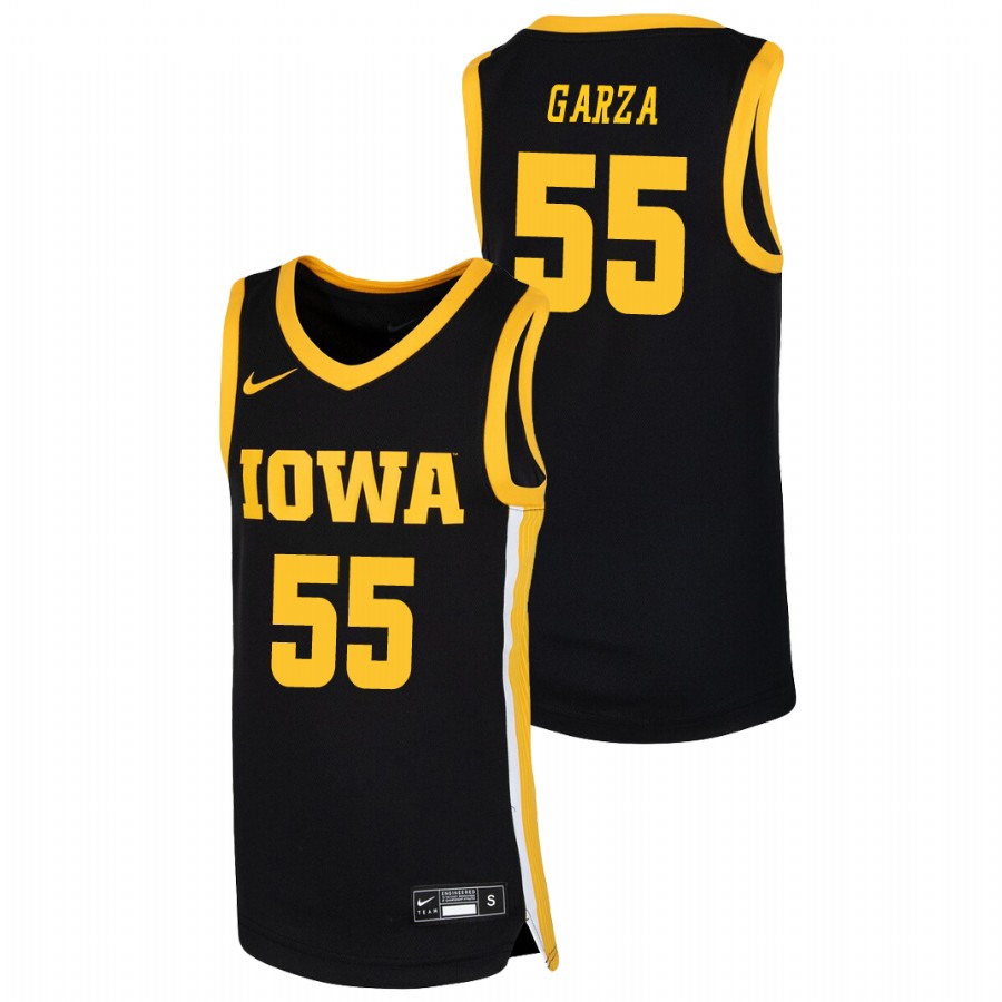 Youth Iowa Hawkeyes Luka Garza College Basketball Jersey Black