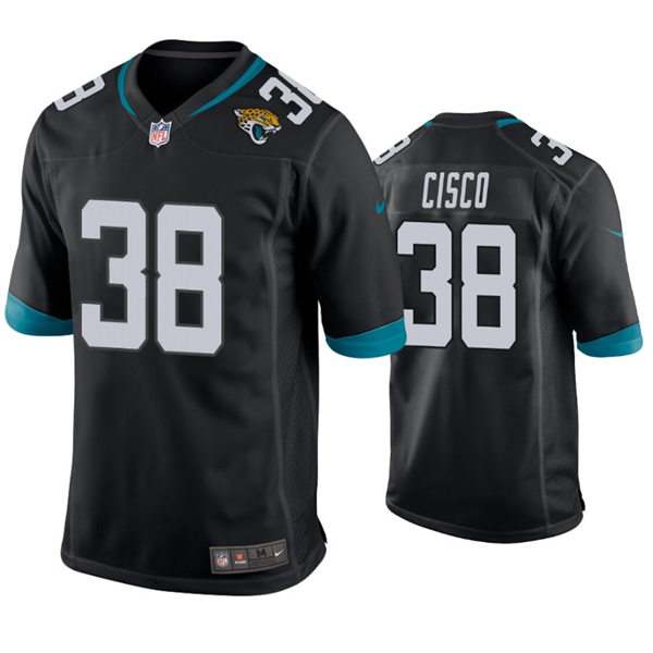 Youth Jacksonville Jaguars #38 Andre Cisco Nike Black Limited Jersey