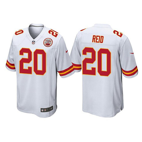 Youth Kansas City Chiefs #20 Justin Reid Nike White Limited Jersey