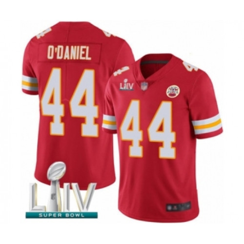 Youth Kansas City Chiefs #44 Dorian O'Daniel Red Team Color Vapor Untouchable Limited Player Super Bowl LIV Bound Football Jersey