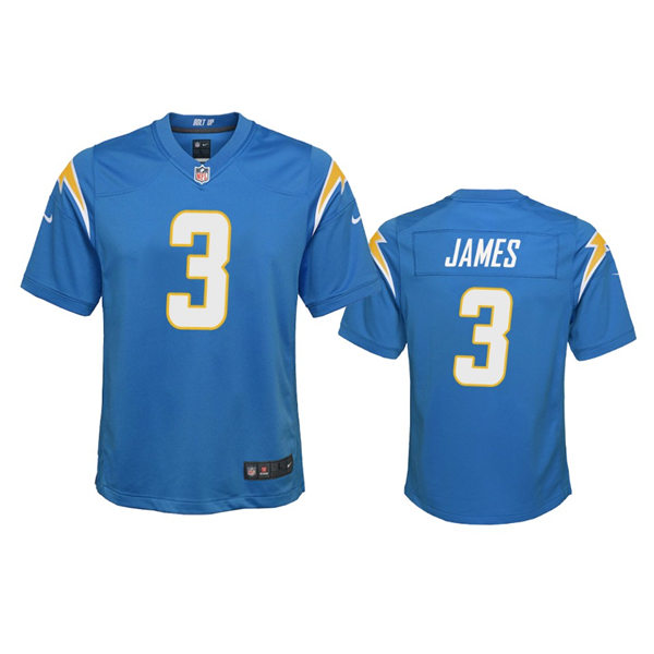 Youth Los Angeles Chargers #3 Derwin James Jr. Nike Powder Blue Stitched Limited Jersey