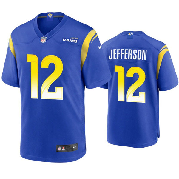Youth Los Angeles Rams #12 Van Jefferson Nike Royal Limited Jersey
