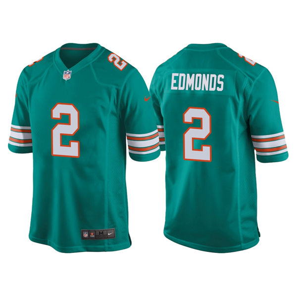 Youth Miami Dolphins #2 Chase Edmonds Aqua Retro Alternate Limited Jersey