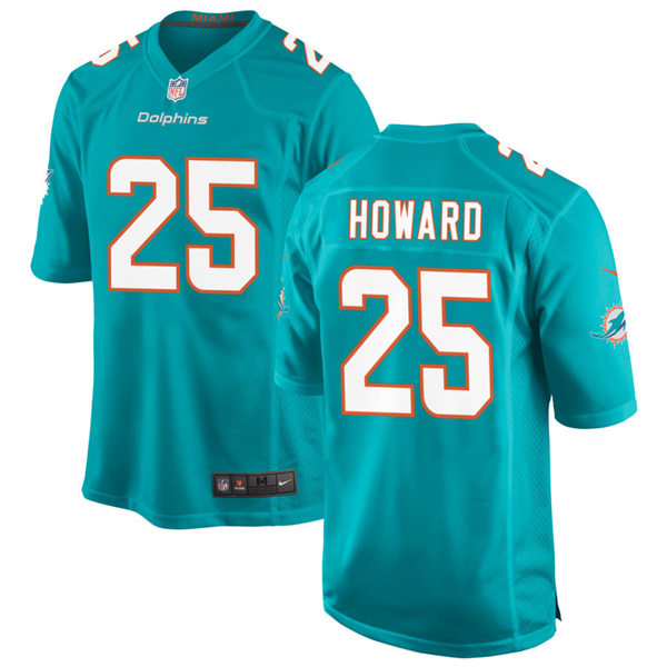 Youth Miami Dolphins #25 Xavien Howard Nike Aqua Vapor Limited Jersey